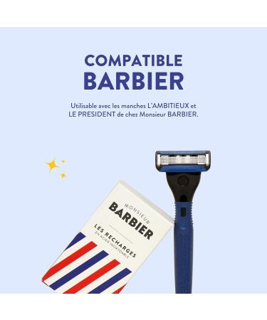 Monsieur Barbier Refill Pack - Ambizeux | Premium Shaving Products for Global Shipping - Buy Online on GoSupps.com