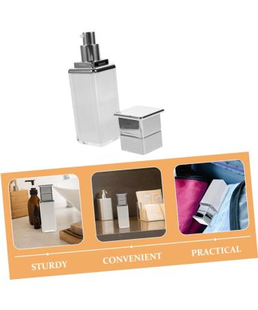 Didiseaon Shampoo Lotion Bottle Acrylic Squeeze Bottle Plastic Travel Conditioner 13.50X4.20X4.20CM As Shown - Buy Online on GoSupps.com