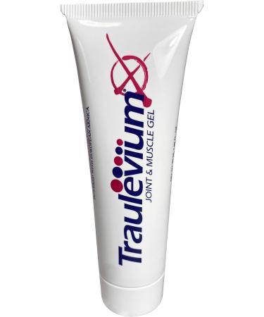 Traulevium Joint & Muscle Gel - Made in Italy - Soothing Comfort for Back Neck Hands Feet - Premium Whole Body Rub Powered by Arnica- Non-Greasy 1.69oz Tube - Buy Online on GoSupps.com
