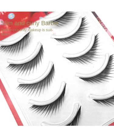Buy Andy's Orchids Cat Eye Lashes - 3D Faux Mink Winged Eyelashes Natural Look L Shape Extensions - 5 Pairs - International Shipping Available - Buy Online on GoSupps.com