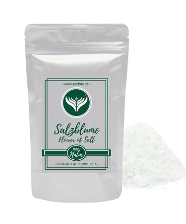Azafran Flor de Sal natural Fleur de Sel salt flower sea salt from Portugal 250g 250 g (1 pack)