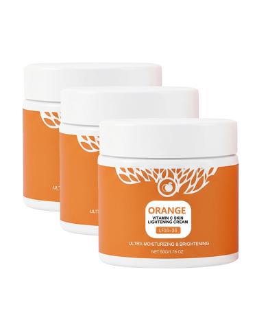 RnemiTe-amo Orange Enzymes Hydrating Cream for Face & Body Nourishing Moisturizer with Brightening Complex Deep Hydration Facial Cream for All Skin Types (3)