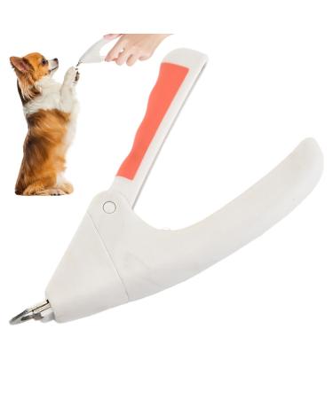 Mimoqk Pet Nail Clippers Pet Nail Clippers and Nail Clippers Stainless Steel - Pet Grooming Tool - Dog Nail Clipper White