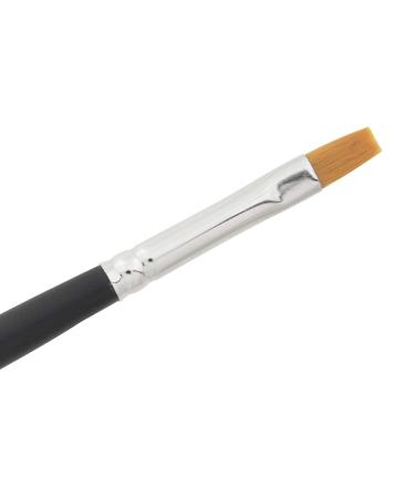 Premium Gel Brush Fine Hair - Flat Tip - Handmade In Germany - Size 6