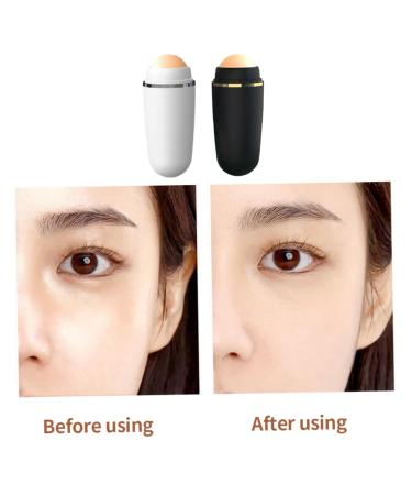 Volcanic Oil Absorbing Roller | Face Oil Control Stick & Massage Tool for Clear Skin - Buy Online on GoSupps.com