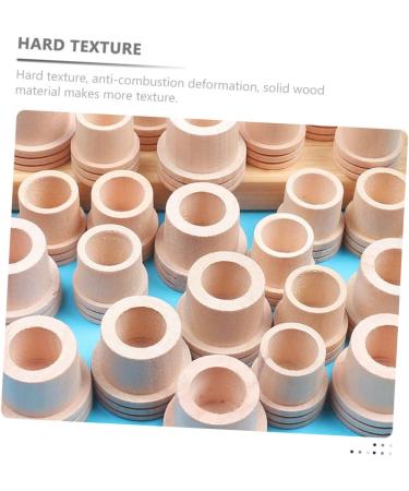 Beaupretty 80 Stk Moxa Fire Extinguishers for Moxa-Roller Massage - Professional Wooden & Stainless Steel Moxibustion Device - Buy Online on GoSupps.com