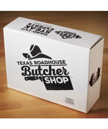 Texas Roadhouse Butcher Shop: 4 (8 oz.) Filet Steaks + Seasoning Bundle - Buy Online on GoSupps.com