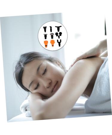 Beaupretty 9-Piece Massage Head Set - Replaceable Percussion Attachments for Deep Tissue & Fascia Body Massage Ultimate Fitness Recovery Tool - Buy Online on GoSupps.com