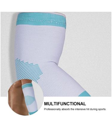 Healifty Knitted Elbow Pads - Durable Elbow Support Sleeves for Unisex Elbow Braces & Protective Arm Guards - Portable Elbow Protector - Buy Online on GoSupps.com