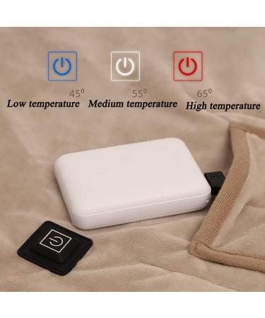 Yqual Heated Ceiling Scarf - USB Heating Blanket with 3 Settings | Portable Warmth for Back Shoulder & Neck - Perfect Anniversary Gift - Buy Online on GoSupps.com