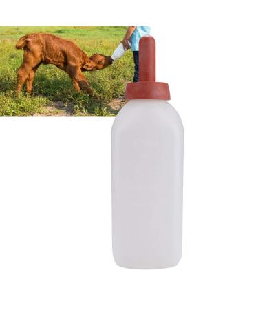 Calf Bottle with Push-On Nipple - 2L Milk Feeder for Nursing Baby Cows - Buy Online on GoSupps.com
