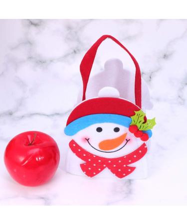 STOBAZA Winter Party Bag Candy Bags Ornament Handbags Santa Claus Candy Bag Christmas Candy Pouch Felt Child Cartoon - Buy Online on GoSupps.com