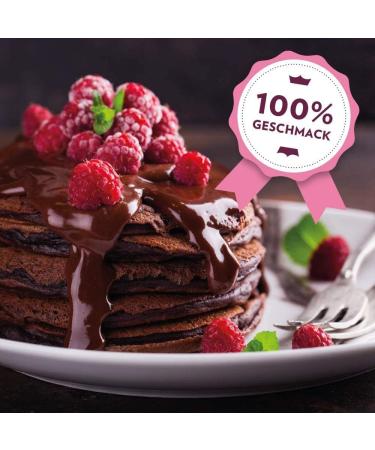 Gymqueen Protein Pancake Baking Mix Vanilla 500g - High Protein Quick & Easy Pancake Powder Sugar Reduced - Buy Online on GoSupps.com