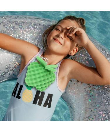 Healifty 2pcs Bath Sponge Set - Dead Skin Remover & Kids Shower Brush - Loofah Bath Brush for Spa and Body Care - Buy Online on GoSupps.com