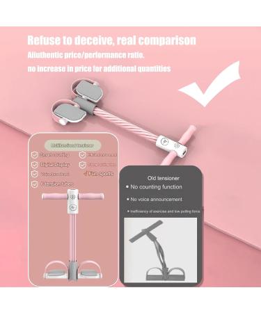 Multifunctional Pedal Puller Resistance Rope 6-Tube Elastic Fitness Resistance Band Pedal Tension Rope Yoga Elastic Exercise Bands Abdomen Arm Slimming Training Purple count style - Buy Online on GoSupps.com