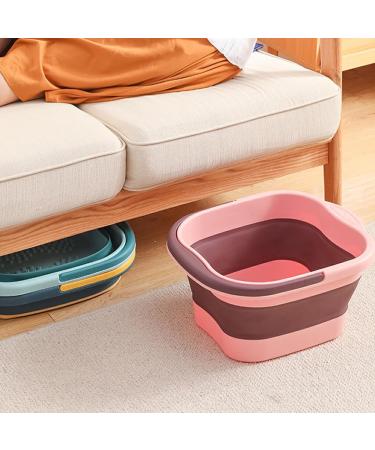 Dijiusidy Foldable Foot Bath - Comfortable TPE Design Easy to Clean Lightweight | Ideal for Relaxation & Self-Care - Buy Online on GoSupps.com