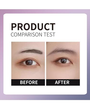 Nuhjytgf Two Eyebrow Pencil Waterproof Eyebrow Pen Long Lasting Double Forked Tip Pencil 08ml Eye Makeup Beauty Care Tool Facial Color Brush for Beginners Hairlines Brown - Buy Online on GoSupps.com