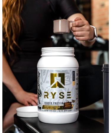 Ryse Core Series Loaded Protein | 25 Grams of Protein Per Serving | Whey Isolate & Whey Concentrate Protein Powder with Added MCTs & Fibre | 2LB 27 Servings (Chocolate Peanut Butter Cup) - Buy Online on GoSupps.com