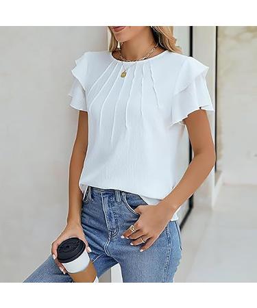 Shop Women's Casual T-Shirts - Short-Sleeved Summer Tops with Sweet Prints & Stripes - Perfect for Vacation | Plus Size XXL Available - Buy Online on GoSupps.com