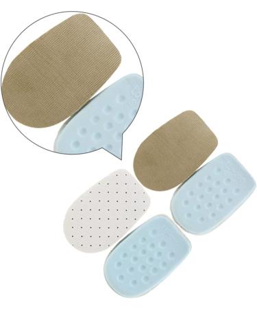 Healifty 2 Pairs Inner Height Increasing Insoles - Silicone Lift Insoles for Shoes - Latex Increase Pads - 9X5X1.2cm - Buy Online on GoSupps.com