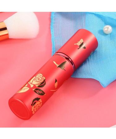 Verdant Touch Perfume Spray Bottle Portable Perfume Bottle Aluminum Atomizer 10ml Empty Cosmetic Spray Bottle (Red) - Buy Online on GoSupps.com