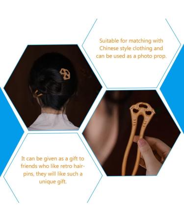 LALAFINA Sandalwood U-shaped Hairpin Dropshipping Hair up - Buy Online on GoSupps.com
