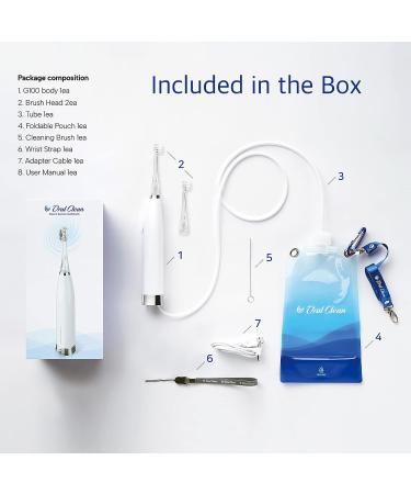 Bluereo G100 Electric Suction Toothbrush with Water Suction & Sonic Vibration - Buy Online on GoSupps.com