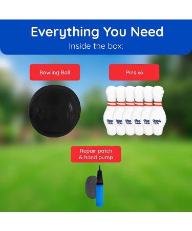 Giggle N Go Kids Bowling Set - Hilariously Fun Indoor & Outdoor Games for Kids & Adults - Buy Online on GoSupps.com