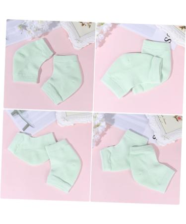 Beavorty 5 Pairs Moisturizing Open Toe Socks Dry Cracked Heels Socks Gel Moisturizing Heel Socks Heel Anti-Crack Socks Ankle Socks Foot Care Socks Soft Anti Slip Socks Men and Women - Buy Online on GoSupps.com