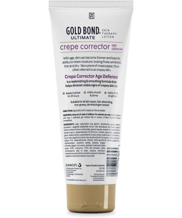Gold Bond Ultimate Crepe Corrector Age Defense 8oz - Skin Firming & Anti-Aging Formula - Buy Online on GoSupps.com