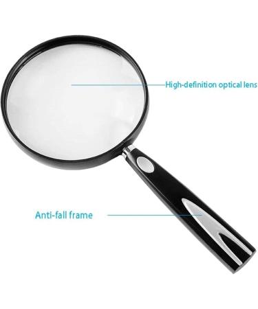 Simple Magnifying Glass Drops Resistance Light Household for Reading Crafts Repair Magnifier 13Cm Lofty Ambition - Buy Online on GoSupps.com