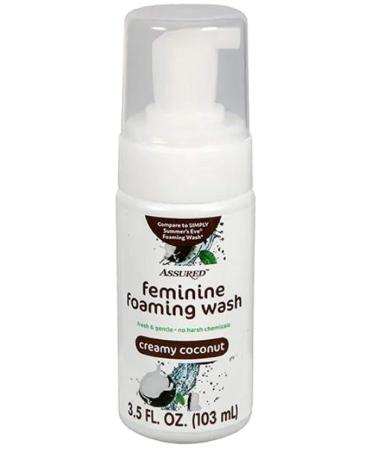 Assured Feminine Foaming Wash - Creamy Coconut & Mandarin Orange - 2-ct Set | International Shipping Available - Buy Online on GoSupps.com