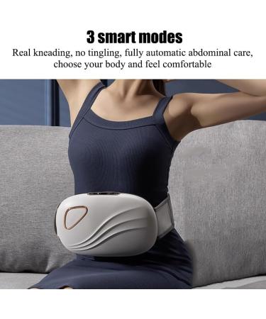Rkxkj Abdominal Massage Device - Bian Stone 3 Modes & Speeds Hot Compress for Flatulence Relief - Buy Online on GoSupps.com