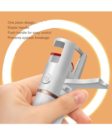 Fast Heating Electric Eyelash Curler with Temperature Sensitive Silicone Curved Design and One Touch Control for USB Charging (#1) ZJchaoi2sg38kg1x-11 - Buy Online on GoSupps.com