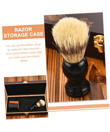 Buy Balacoo Men's Stainless Steel Razors Set - Old-Fashioned Wood Shavers for Travel | International Shipping Available - Buy Online on GoSupps.com
