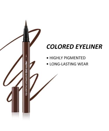 Boobeen Liquid Eyeliner Pen - Matte, Long Lasting, Precision Tip - Bold Eye Makeup (04) - Buy Online on GoSupps.com