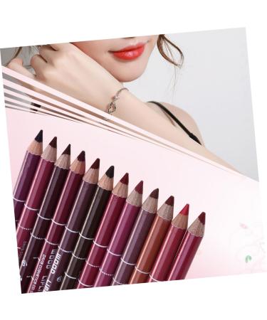  Didiseaon Didiseaon 36 Pieces Lip Pencil Set Lip Pencil Set Waterproof Lip Pencil Natural Color Pencil Pipliner Lip Pencil Non Dry - Buy Online on GoSupps.com