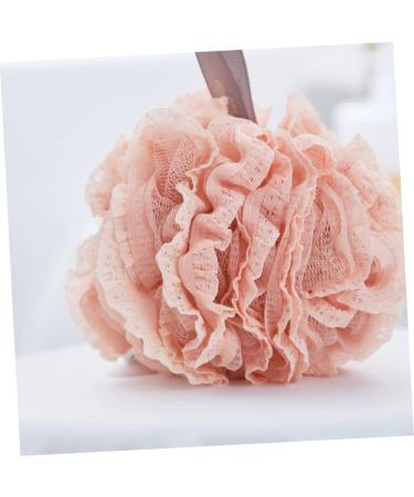 FOMIYES Exfoliating Sponge Bubble Pouf - Body Wash Loofah Shower Scrubber for Delicate Skin - 1 Count - Buy Online on GoSupps.com