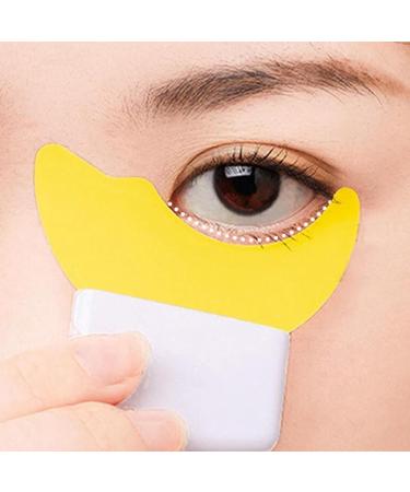 irene inevent Lazy Quick Multifunction Eyeliner Stencils Silicone Template Easy Eye Makeup Tool 9cmx5cm Yellow 5.7 x 5cm 5.7 x 5cm Yellow - Buy Online on GoSupps.com
