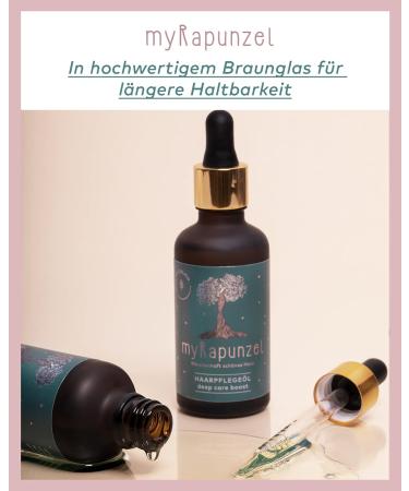 myRapunzel Hair Care Oil | 100% Natural Silicone & Chemical-Free for Healthy Strong Hair - Shop Internationally - Buy Online on GoSupps.com