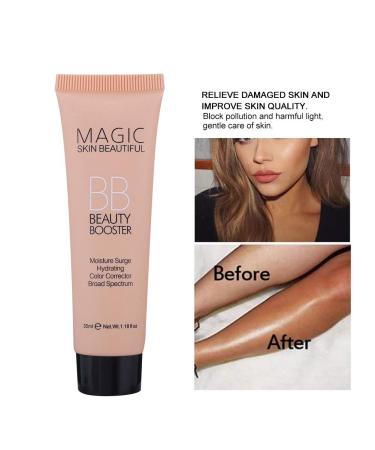 Moisturizing Liquid Foundation BB Cream | Oil Control & Illuminating Concealer - Perfect for BB & CC Creams | International Shipping - Buy Online on GoSupps.com