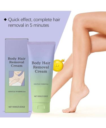 Facial Hair Removal Cream for Women | 100g Lotion for Shaving Softening Skin Bikini Line Tripping Weddings - Buy Online on GoSupps.com