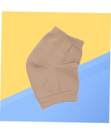 FRCOLOR Shoe Insoles Gel Plantar Fascitis Socks Breathable Socks Open Toe Socks Heel Moisturizing Heel Protectors Heel Socks Repair Protective Agent Nylon Socks Gel Heel Sleeve - Buy Online on GoSupps.com
