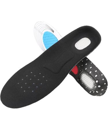 NOLITOY Unisex Gel Insoles - Thick Silicone Shoe Inserts for Running & Sports | Breathable Orthotic Arch Pads for Men & Women - Buy Online on GoSupps.com