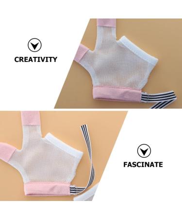 healifty Kids Thumb Sucking Gloves - Breathable Mesh Fabric, 1 Pair, 12X10.5CM - Buy Online on GoSupps.com