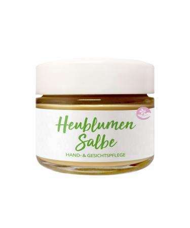 Heu-Heinrich hay flower ointment (50ml) for natural skin care without perfume hay flowers cream as natural cosmetics hay flower lotion for well-groomed skin for men and women - Buy Online on GoSupps.com