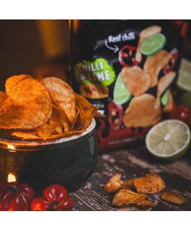  HOT CHIP Hot Chip - Spicy Chili & Lime Chips (80g / 2.82oz) - Buy Online on GoSupps.com