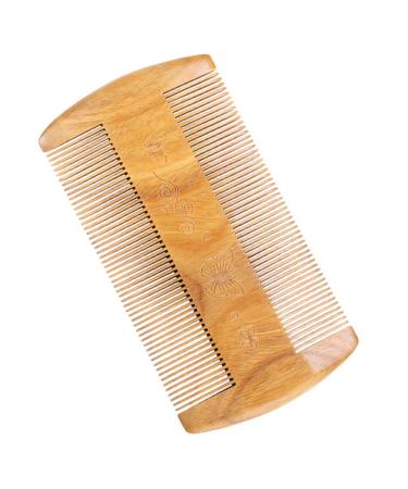 Minkissy Sandalwood Pocket Comb Set for Men - 5 Pieces Beard Mustache & Hair Care Tools - Buy Online on GoSupps.com