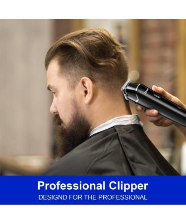 KEMEI Black Hair Clippers for Men Electric Cordless Clippers for Hair Cutting Professional Barber Clippers USB Rechargeable Wireless Haircut Clippers km-1115 - Buy Online on GoSupps.com