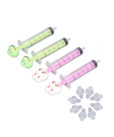 4pcs Nasal Aspirator Baby Professional 10ml Baby Nasal Irrigator Reusable Clean Silicone Nasal Tips - Buy Online on GoSupps.com